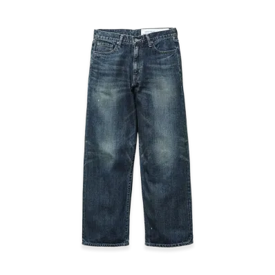 NEIGHBORHOOD Washed Denim DP Wide Pants "Indigo"