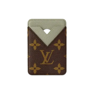 Louis Vuitton Magnetic Card Holder "Vert Asnieres"