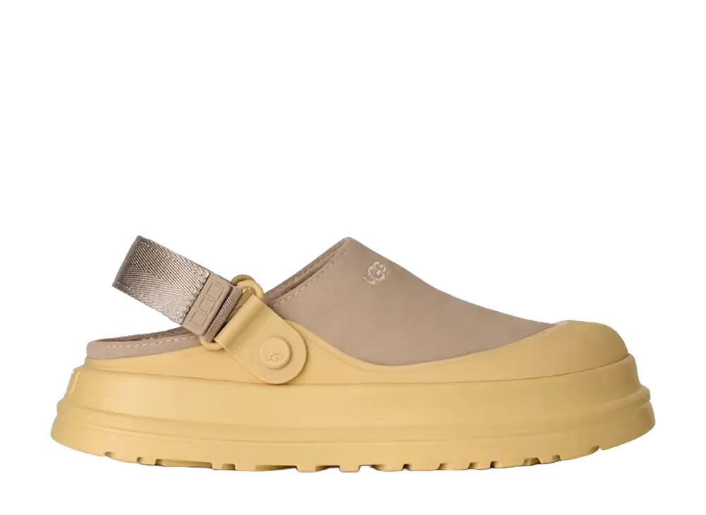 UGG Women's GoldenGlow Suede Clog "Moonlight"