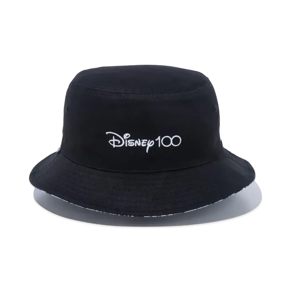 NEW ERA Bucket 01 Reversible Disney 100th Official Logo "Black"
