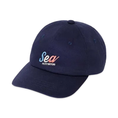 WIND AND SEA x PETIT BATEAU Kids Cap "Navy"
