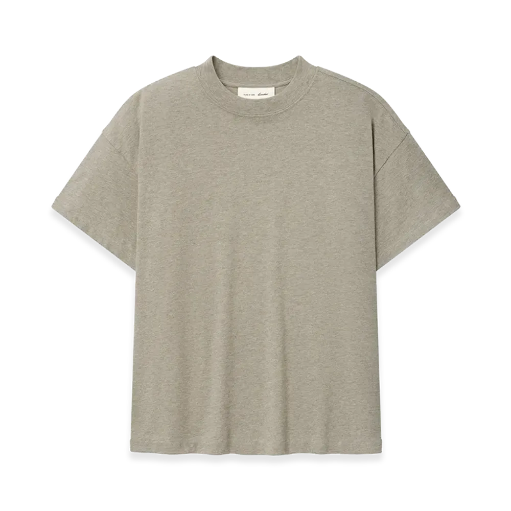FEAR OF GOD ESSENTIALS Tri-Blend Essential Tee Slim Fit "Seal Heather"