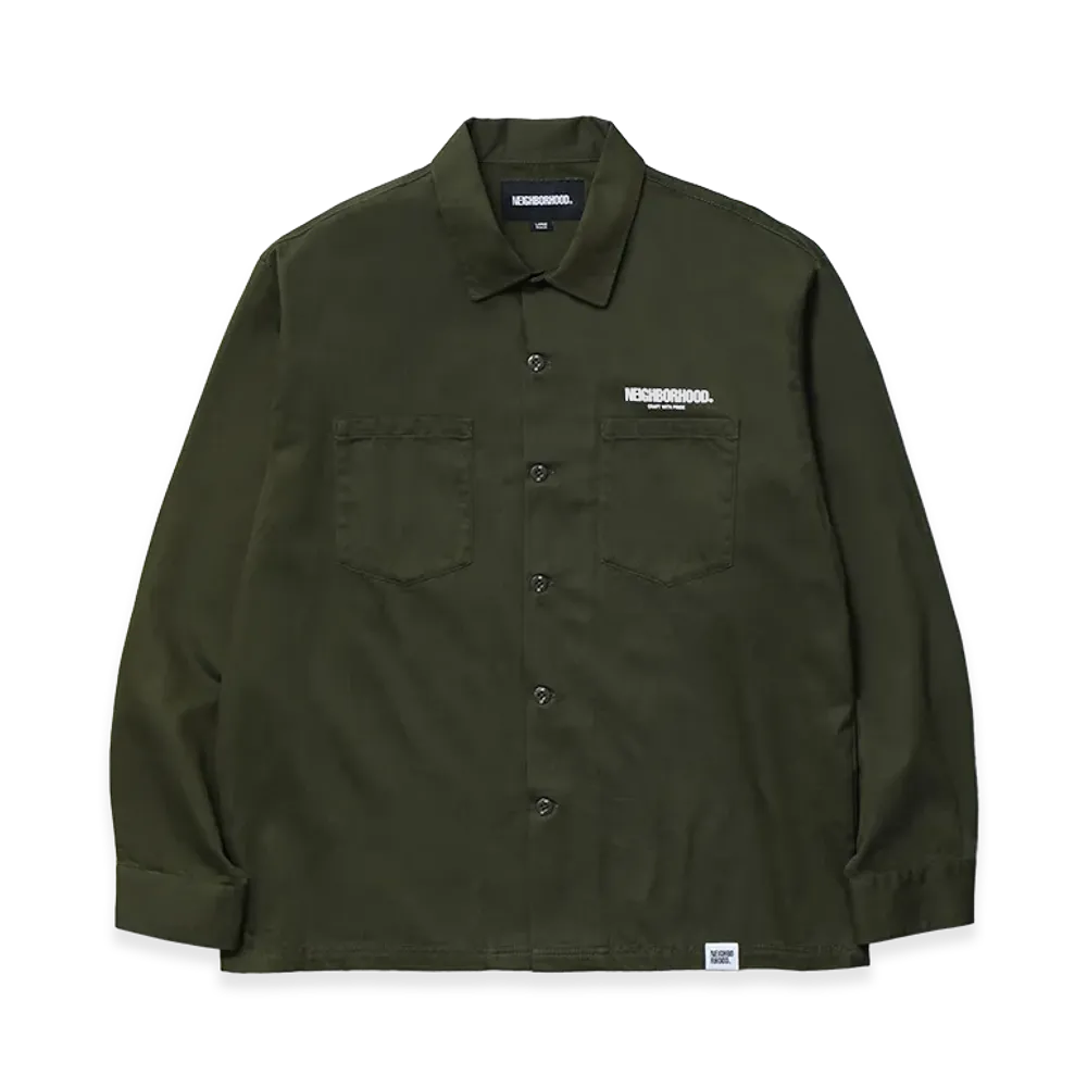 NEIGHBORHOOD Classic Work Shirt LS-2 "Olive Drab"