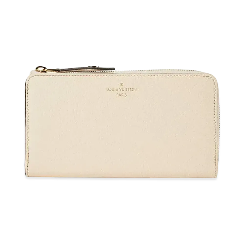 Louis Vuitton Taurillon Comet Wallet "Cream"