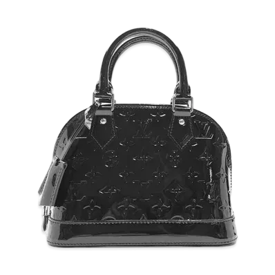 Louis Vuitton Alma BB Monogram Vernis "Noir Magnetique"