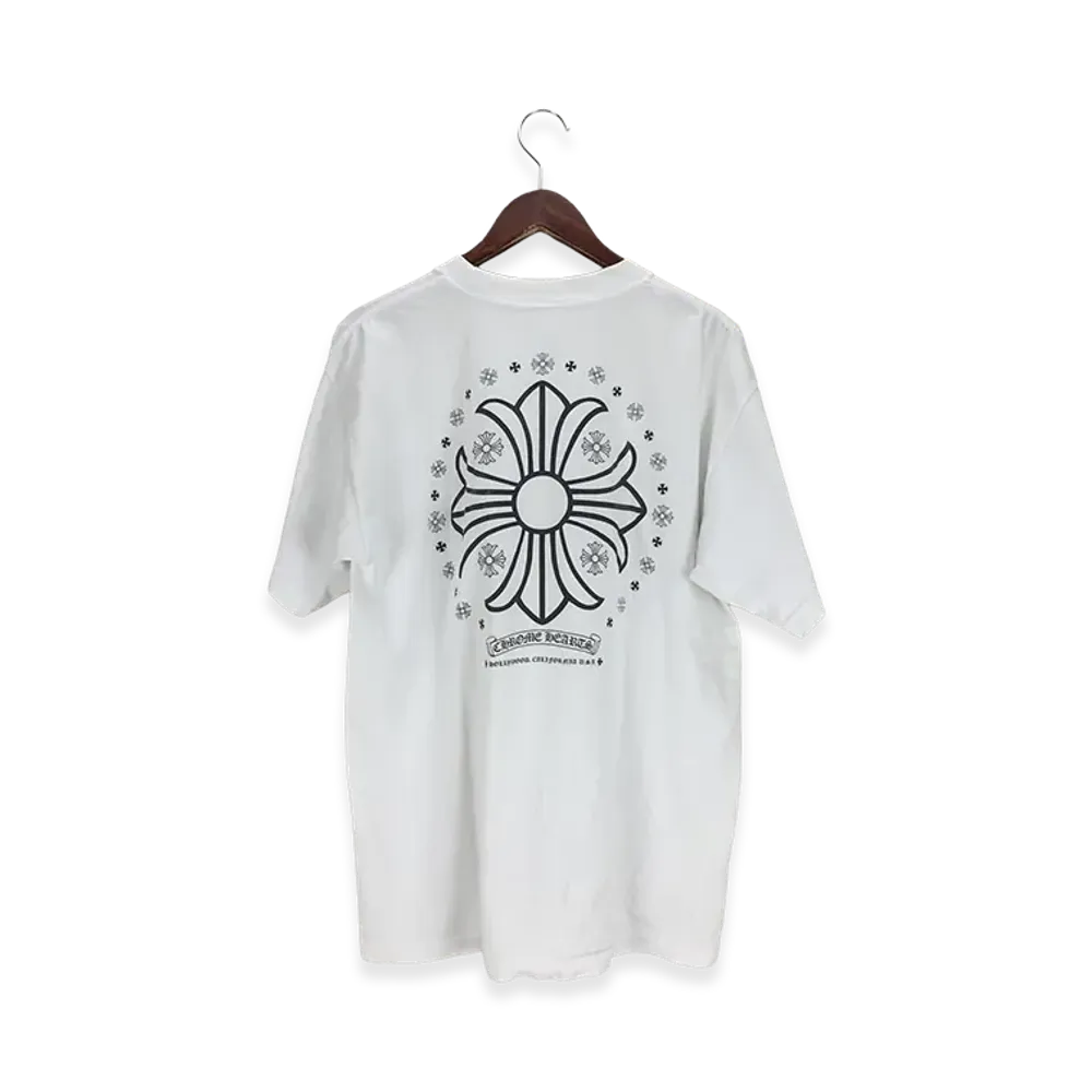 Chrome Hearts CH Plus Back Print T-Shirt "White"