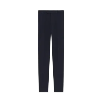 CELINE Classic Pants With Tennis Stripe "Navy"