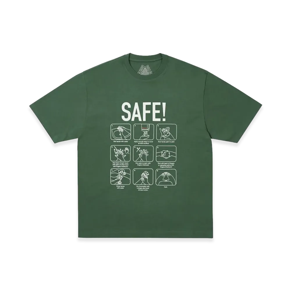 PALACE Safe T-Shirt "Racey Green"