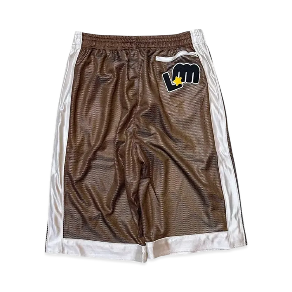 MIN-NANO LM Basketball Shorts "Brown"