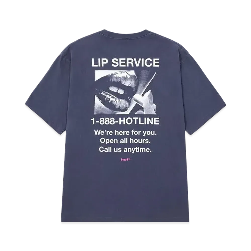 HUF Hotline Tee "Navy"