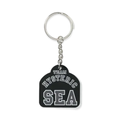 WIND AND SEA x HYSTERIC GLAMOUR Rubber Key Holder "Black"