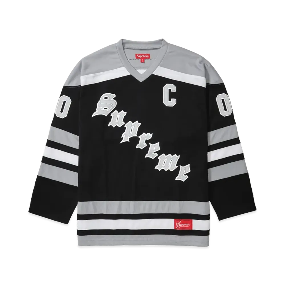 Supreme Fire & Ice Hockey Jersey "Black"