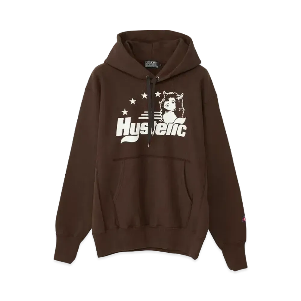 HYSTERIC GLAMOUR Evil's Daydream Parka "Brown"
