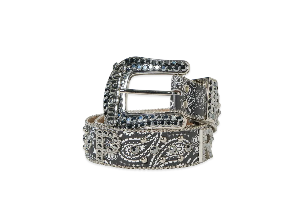 Supreme x b.b. Simon Bandana Belt "Black"