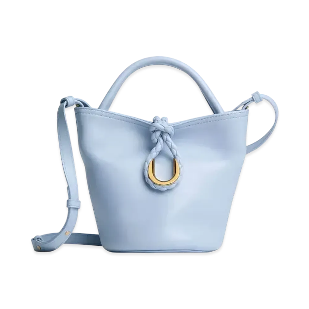Bottega Veneta Small Liberta Bucket "Lunar"