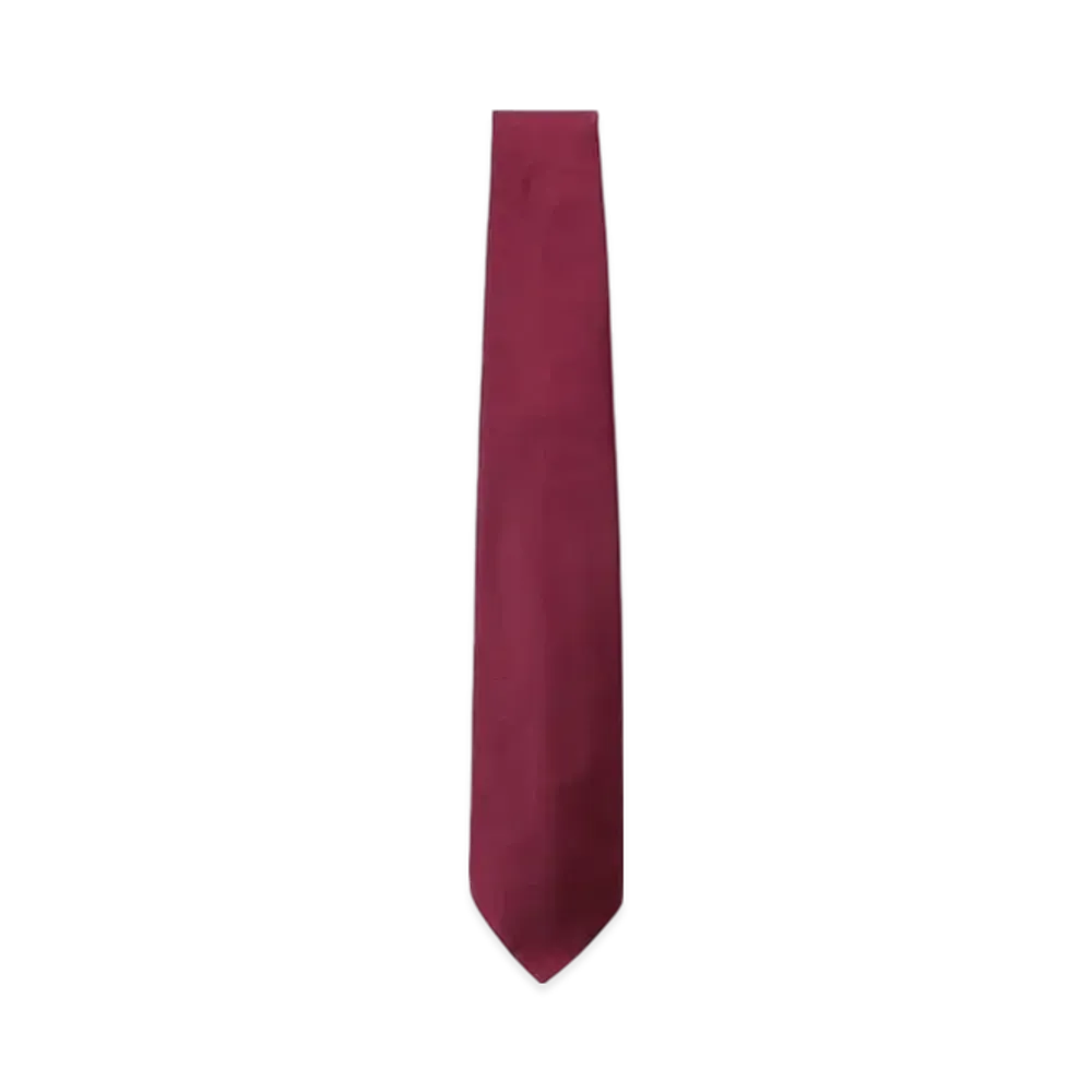 BEAMS Silk Tie Rep "Wine"