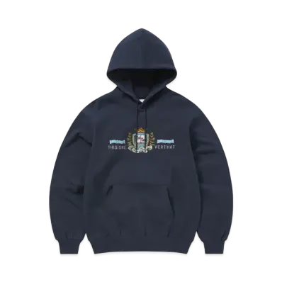 thisisneverthat Crest Hoodie "Navy"