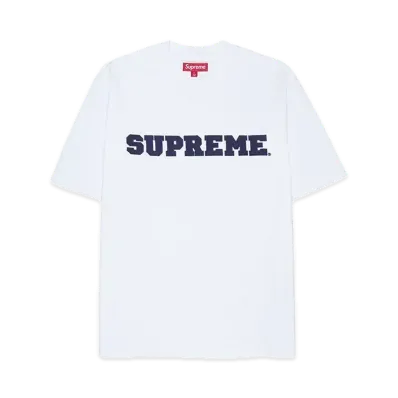 Supreme Collegiate S/S Top "White"
