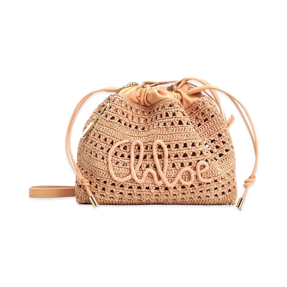 Chloe Women's Summer Banana Bag "Beige"
