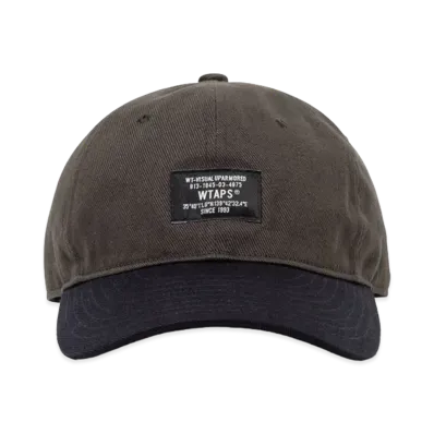 WTAPS T-6M 04 / Cap / Cotton. Twill "Charcoal"
