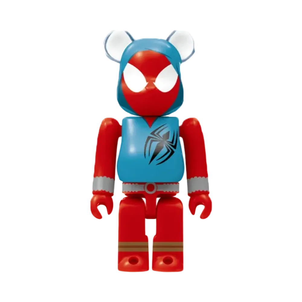 Bearbrick x Marvel SPIDER-MAN Happy Lottery Bearbrick Award 6 Scarlet Spider