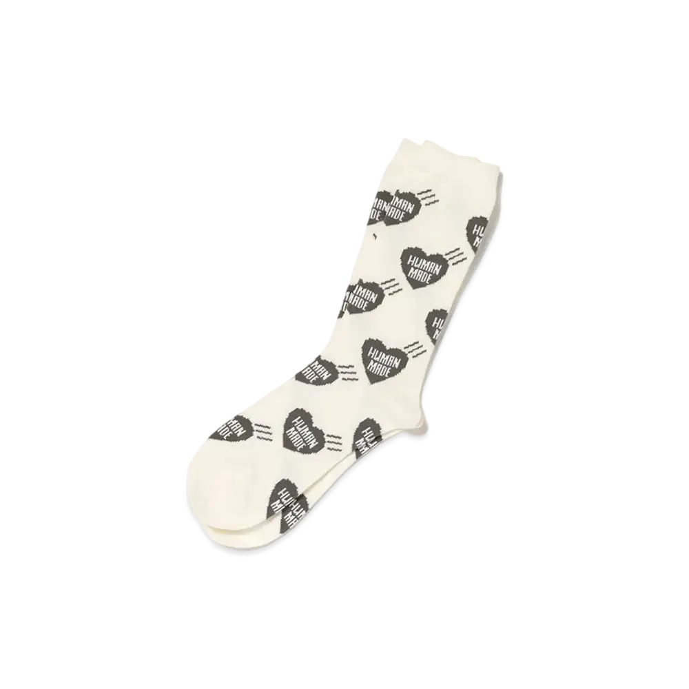 HUMAN MADE Heart Socks "Gray"