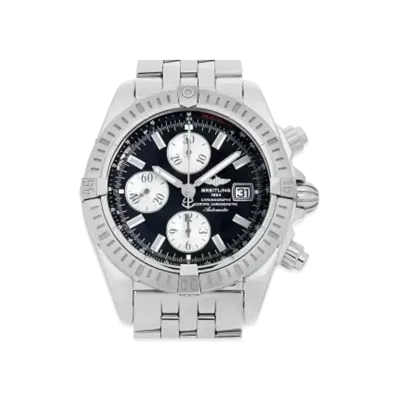 Breitling Chronomat Evolution "Black/Stainless Steel"
