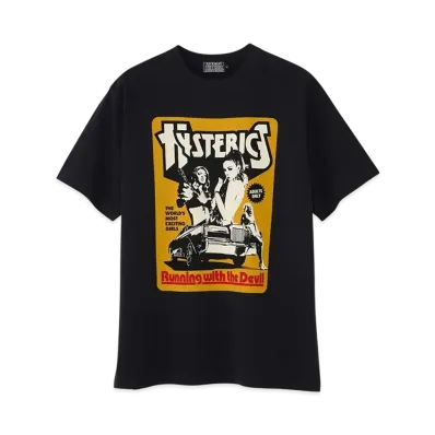 HYSTERIC GLAMOUR Hysteric Movie T-Shirt "Black"