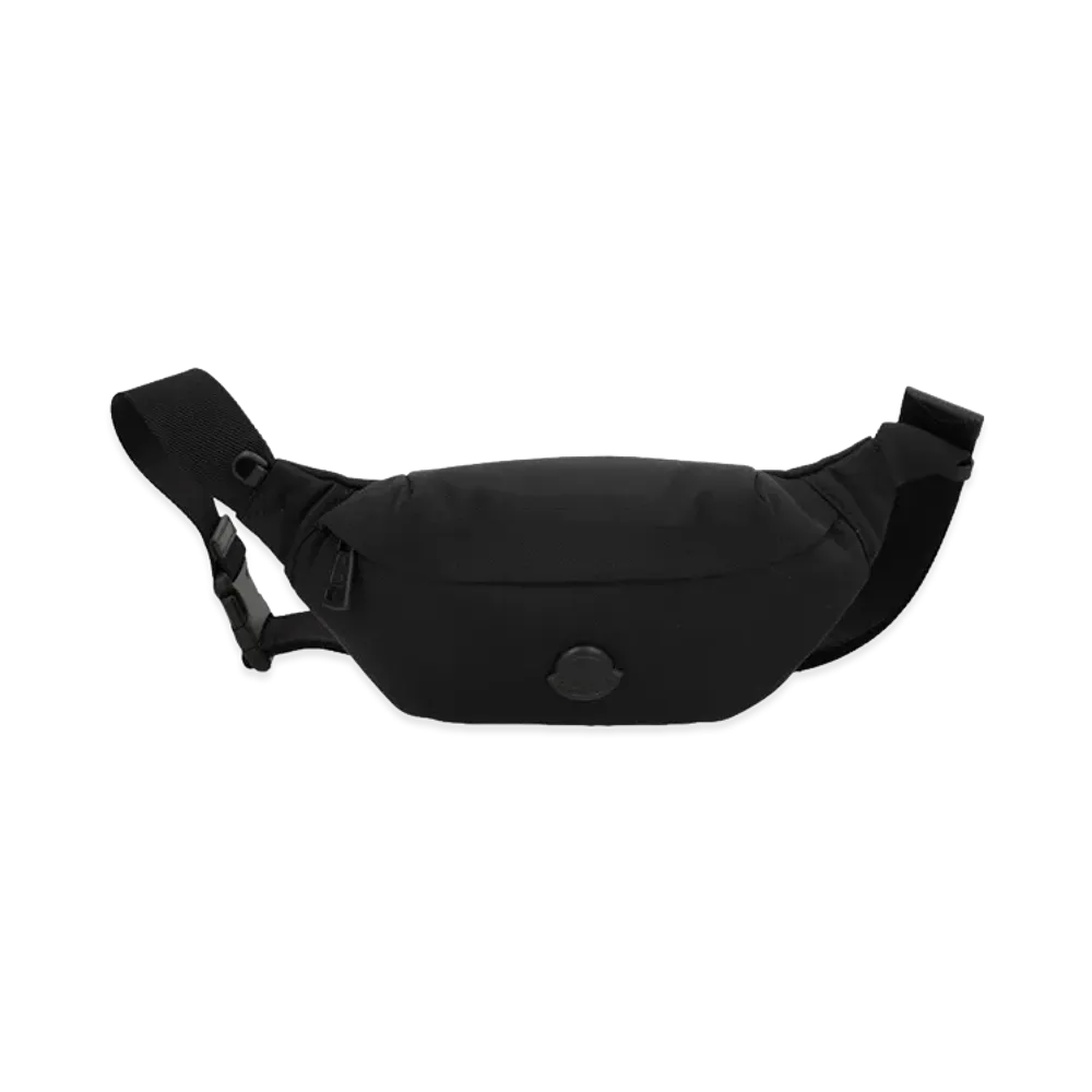 MONCLER Durance Waist Bag With Logo Patch "Black"