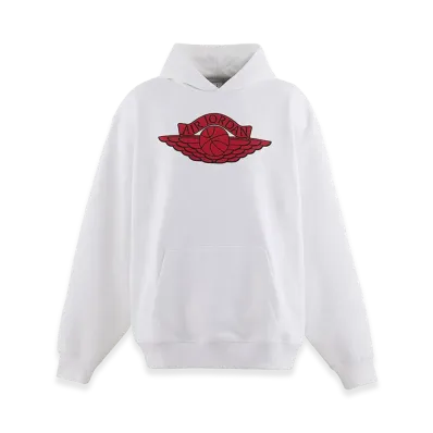 Nike Jordan x SAINT Mxxxxxx M J SM Fleece Hoodie "White"