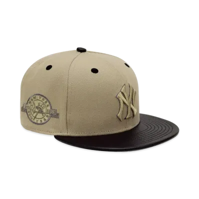 NEW ERA x THE CAP 59Fifty LVSR Series New York Yankees "Beige"