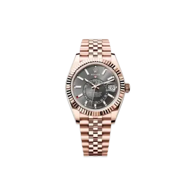 ROLEX Sky-Dweller 42mm Oyster Perpetual "Everose Gold/Slate" 336935