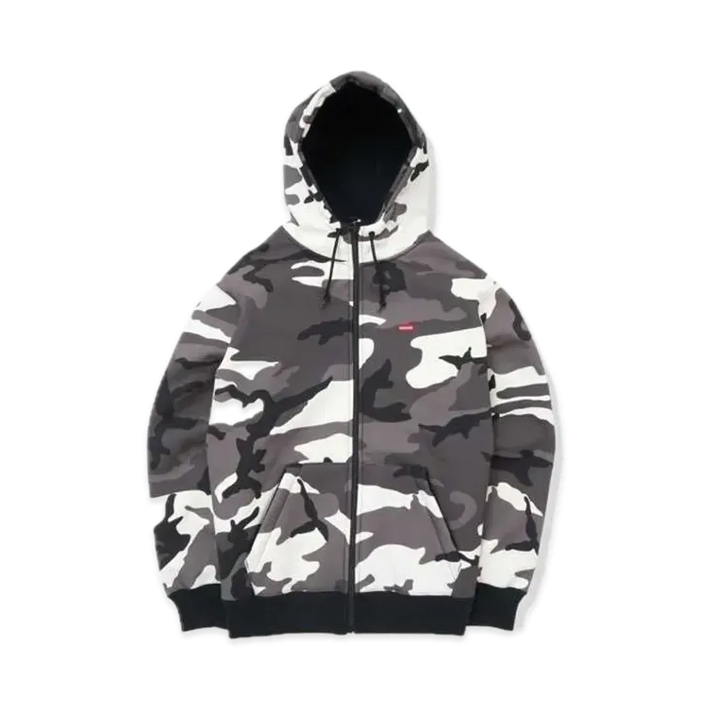 Supreme Windstopper Zip Up Hooded Sweatshirt "Snow Camo"
