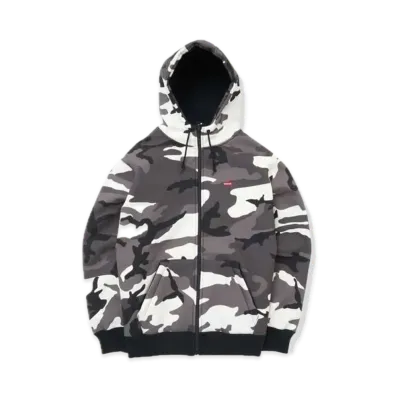 Supreme Windstopper Zip Up Hooded Sweatshirt "Snow Camo"