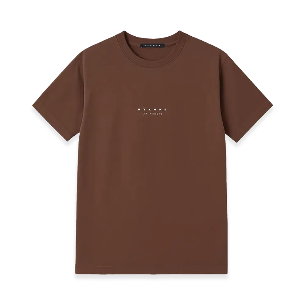 STAMPD LA Logo Relaxed Tee "Brown"
