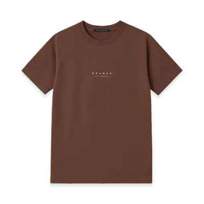STAMPD LA Logo Relaxed Tee "Brown"