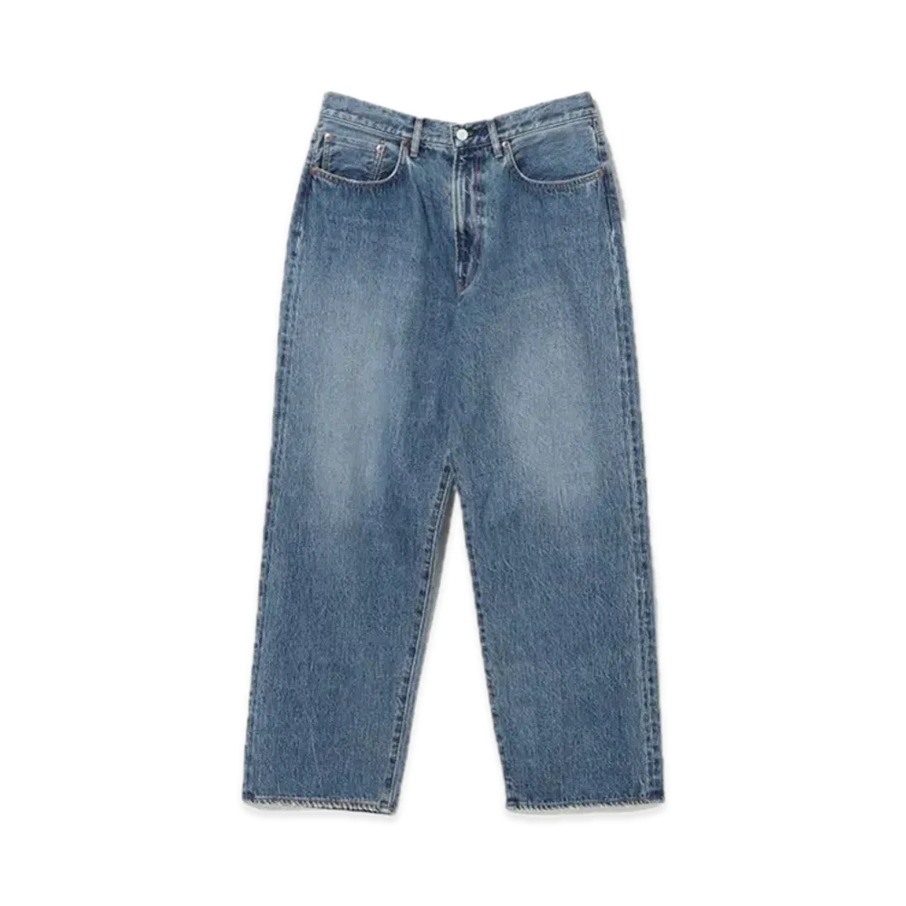 BEAMS Selvage Wide Denim Used "Indigo"