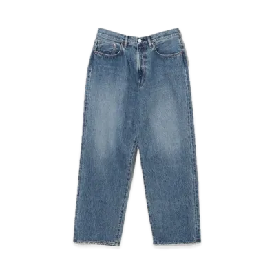 BEAMS Selvage Wide Denim Used "Indigo"