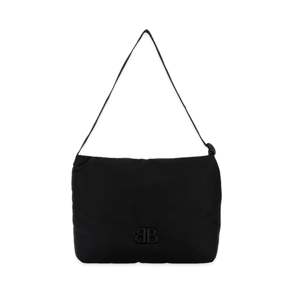 BALENCIAGA Fabric Monaco Shopping Bag "Black"