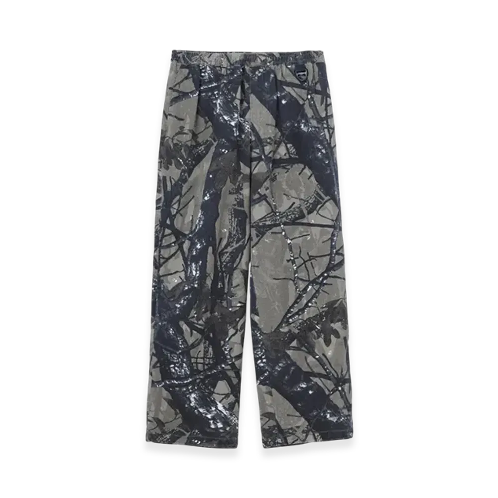 SEDAN ALL-PURPOSE Camouflage Wide Easy Pants "Black"