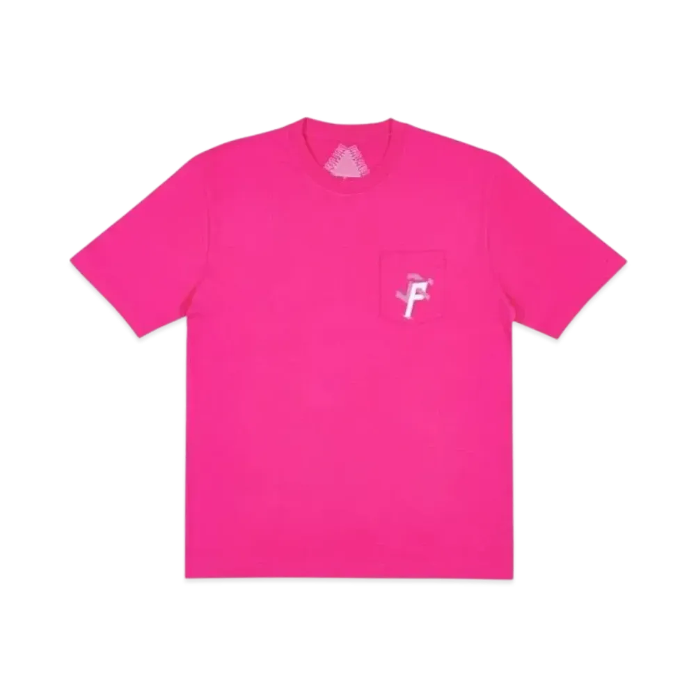 PALACE P Man Pocket T-Shirt "Pink"