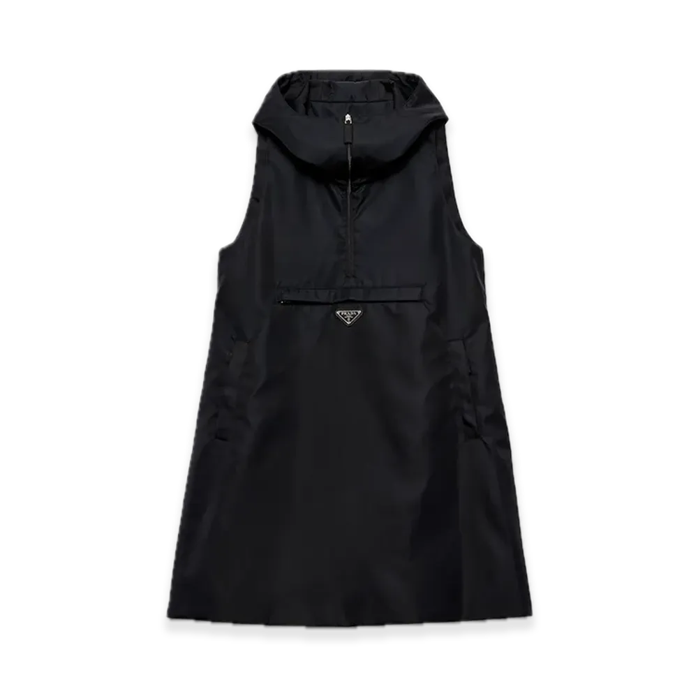PRADA Re-Nylon Minidress "Black"