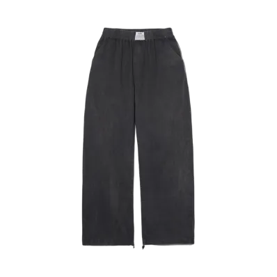 X-Girl Pigment Dyed Easy Pants "Black"