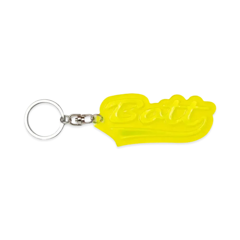 BoTT Script Logo Reflective Keychain "ReflectiveYellow"