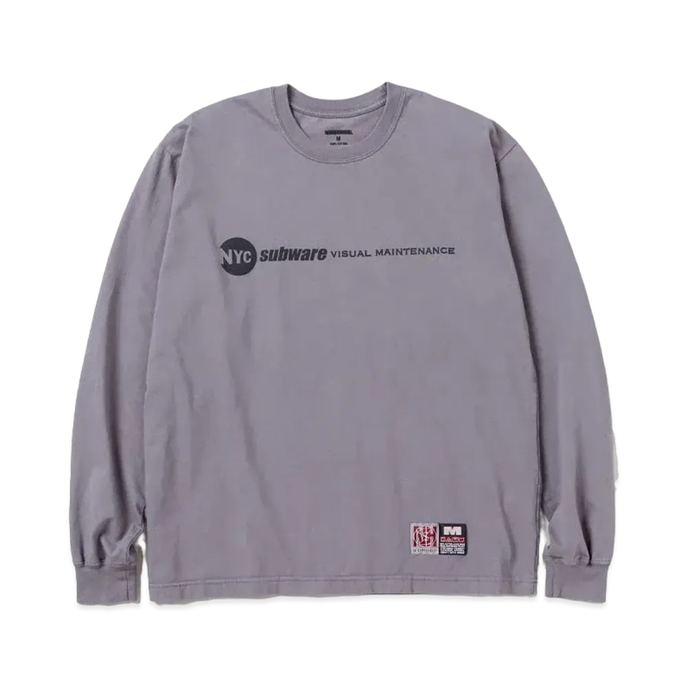 NEIGHBORHOOD x Subware . Tee LS-3 "Gray"