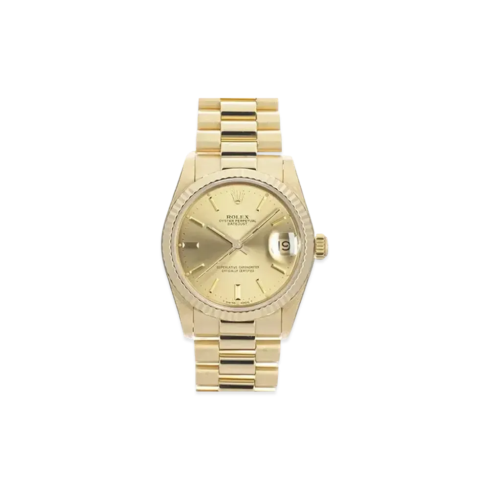 ROLEX Datejust "Champagne/Yellow Gold"
