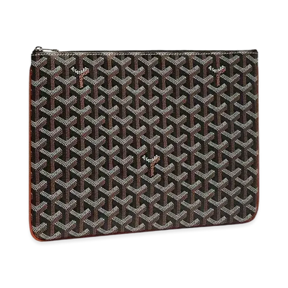 Goyard Senat GM Document Case "Black/Brown"