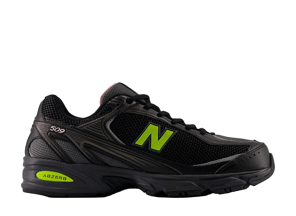 New Balance 509 "Black/Alkaline Green"