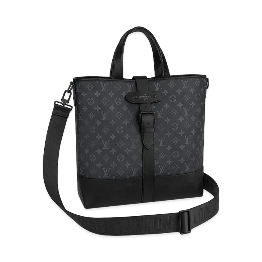 Louis Vuitton Saumur Tote Monogram Eclipse "Noir"