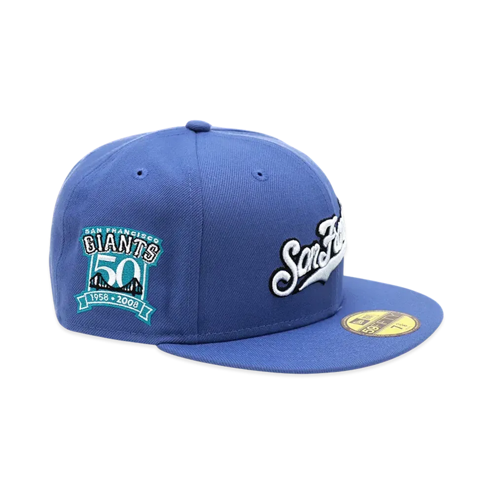 NEW ERA x MLB The Cap 59Fifty San Francisco Giants "Indigo Blue"